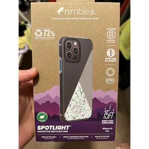 Nimble Apple iPhone 13 Pro Recycled Disc Case - Clear